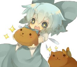 cirno from touhou by masirosu