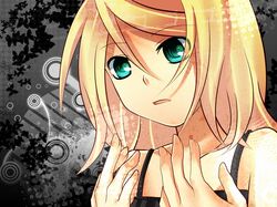 kagamine rin from vocaloid