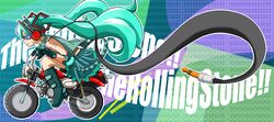 hatsune miku from vocaloid