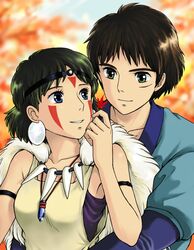 ashitaka from ghibli by emi (green wave)