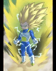 vegeta from dragon ball by sydoria