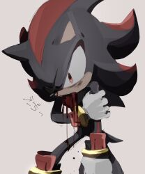 shadow the hedgehog from sonic (series) by omiya599