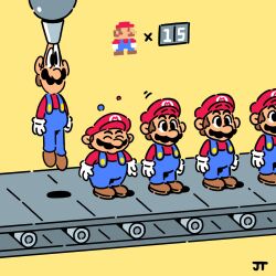 mario from super mario bros. by james turner