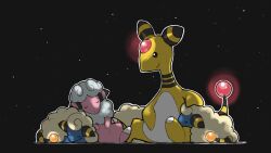 ampharos from pokemon by blacknirrow