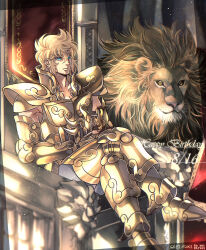 leo aiolia from saint seiya by kei (nvew8238)