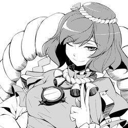 yasaka kanako from touhou by yudofu