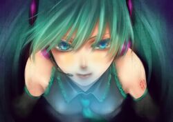 hatsune miku from vocaloid