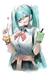 hatsune miku from vocaloid