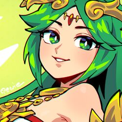 palutena from kid icarus