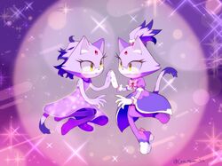 blaze the cat from sonic (series)