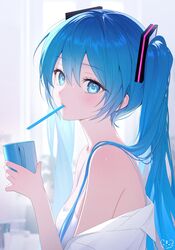 hatsune miku from vocaloid