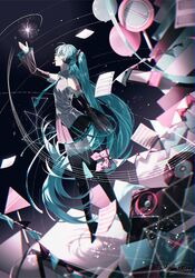 hatsune miku from vocaloid
