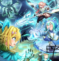 exosister elis from yu-gi-oh! by hatano kiyoshi