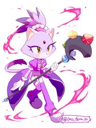 blaze the cat from sonic (series)