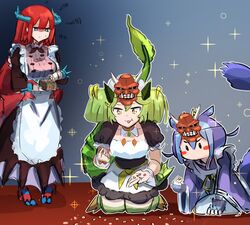kitchen dragonmaid from yu-gi-oh! by hatano kiyoshi