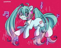 hatsune miku from kotobukiya bishoujo by smolducko