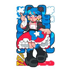 hatsune miku from vocaloid