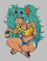 brazilian miku from vocaloid