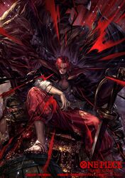 shanks (one piece) from one piece by tachikawa mushimaro