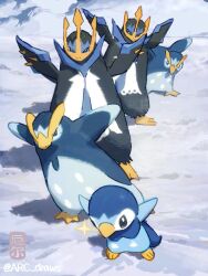 empoleon from pokemon by arc draws