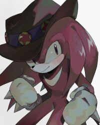 knuckles the echidna from sonic (series) by xxxxx0099e