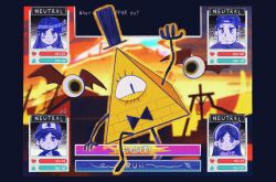 bill cipher from gravity falls
