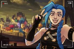 arcane jinx from arcane: league of legends by anarchistghost