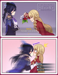 clorinde (genshin impact) from christmas