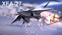 xfa-27 from ace combat by shuten (project sky)