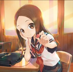 takagi-san from karakai jouzu no takagi-san by hosoi mieko