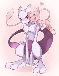 mew from pokemon by sally (luna-arts)