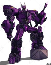 shockwave (transformers) from transformers by lextodrawstuff