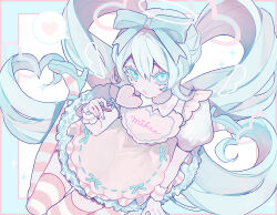 hatsune miku from vocaloid
