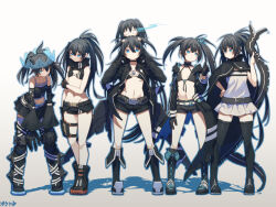 black rock shooter (character) from black rock shooter