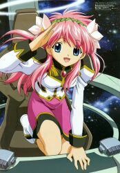 milfeulle sakuraba from galaxy angel by koga makoto
