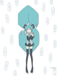 hatsune miku from vocaloid by digiral