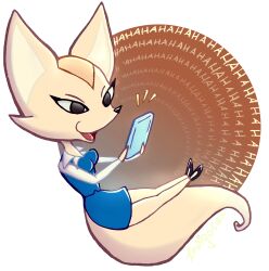 fenneko from aggressive retsuko by 1ndigocat