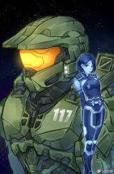 master chief fan art