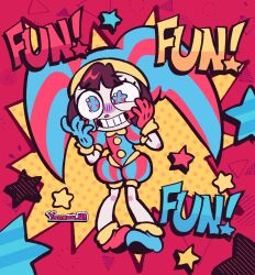 pomni (the amazing digital circus) from the amazing digital circus by yanana ua