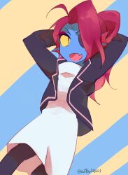 undyne from undertale by coffeejelly739
