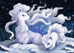 alolan ninetales from pokemon by haychel