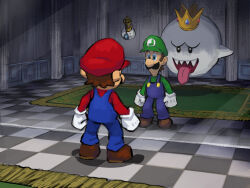 king boo from super mario 64 by ya mari 6363