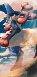 lucario from pokemon by a ferox