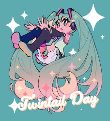 hatsune miku from vocaloid by yanana ua