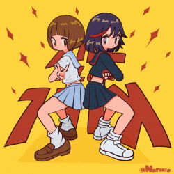 mankanshoku mako from kill la kill by norixio