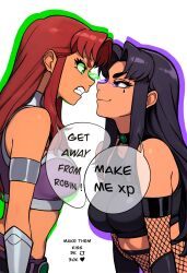 blackfire from dc comics by redpostit