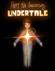 frisk (undertale) from undertale by ganzooky