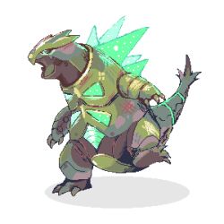 tyranitar from pokemon by robin (pixelated robin)