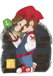 mario from super mario bros.