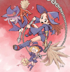 kagari atsuko from little witch academia by kiichi